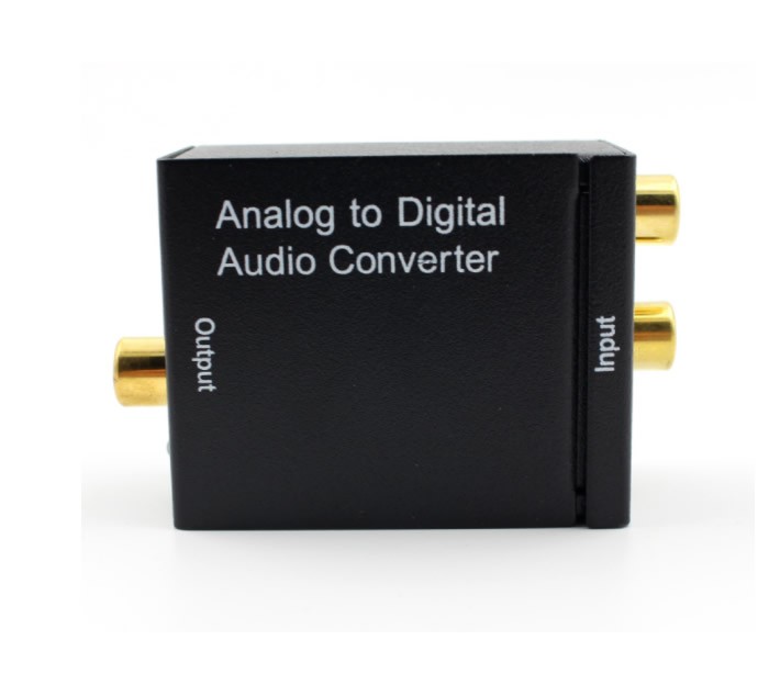 オーディオ変換機 アナログ音声RCA（R/L） 光デジタル(TOSLINK)・同軸 