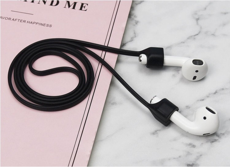 ストラップ/イヤホンジャック Airpods AirPods用ネックストラップ イヤホン 落下防止 紛失防止