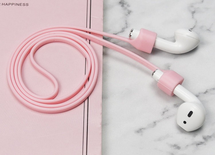 AirPods用ネックストラップ イヤホン 落下防止 紛失防止 マグネット