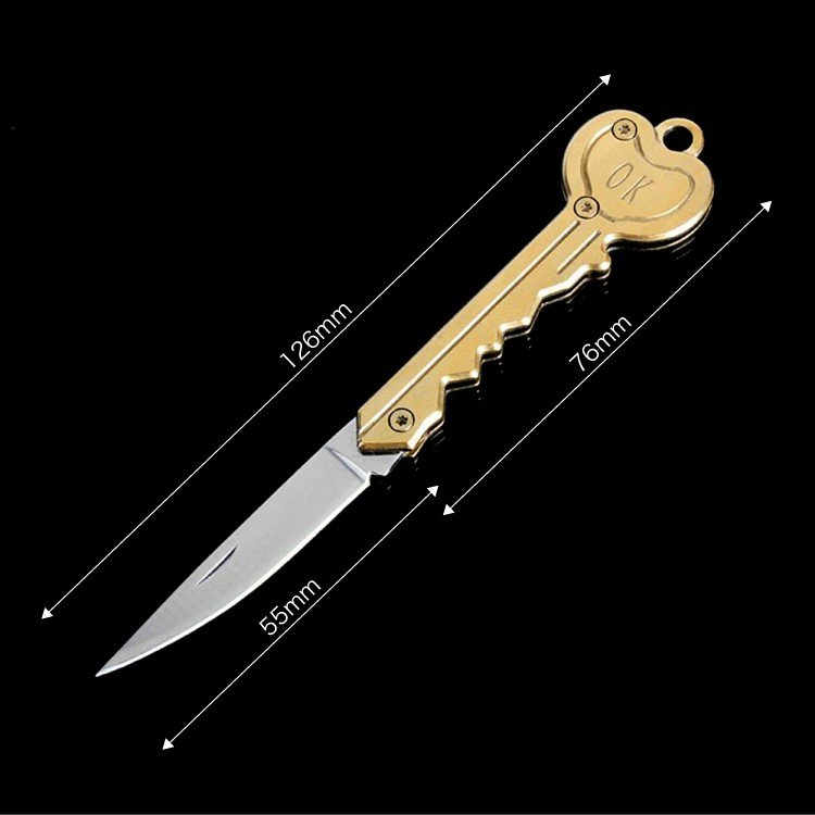 Amazon | 小型フォールディングナイフ 折畳み式 全長140mm 高