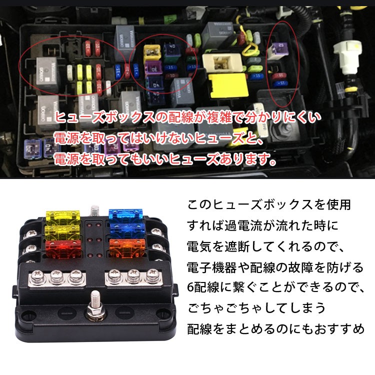BRAX 1F キャパシタ AUDEA 電源分岐ボックスヒューズ セット AODEA