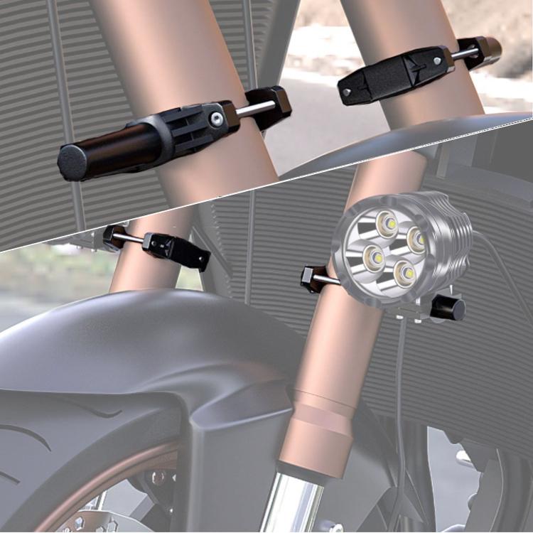 バイクステー2個セット モーターサイクル マウントブラケット バンパー