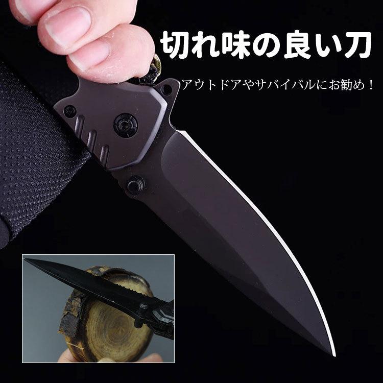 アウトドアナイフ サバイバルナイフ マルチツール ガラス