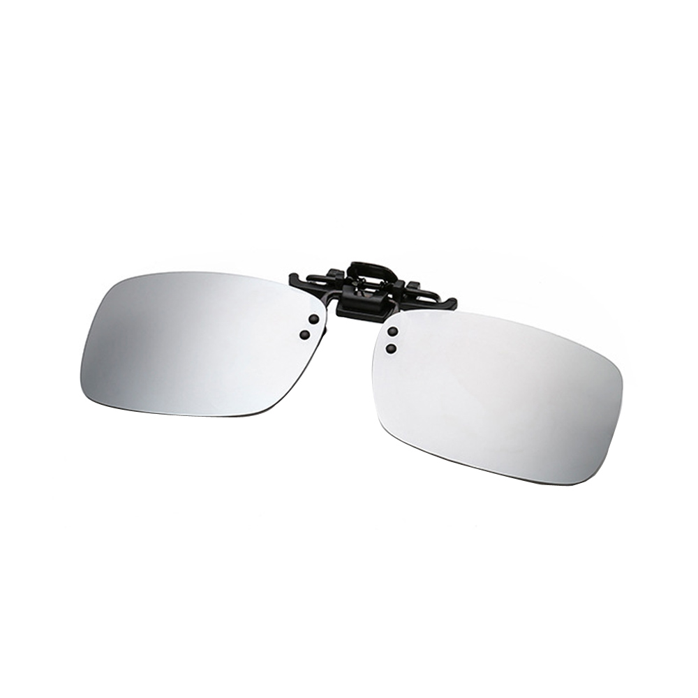 跳ね上げ式偏光レンズ クリップ式 挟むだけで簡単取付 ケース付 メンズ レディース汎用 クリップオン メガネの上からかけるサングラス 釣り スキー LP-HKL100｜lifepowershop｜04