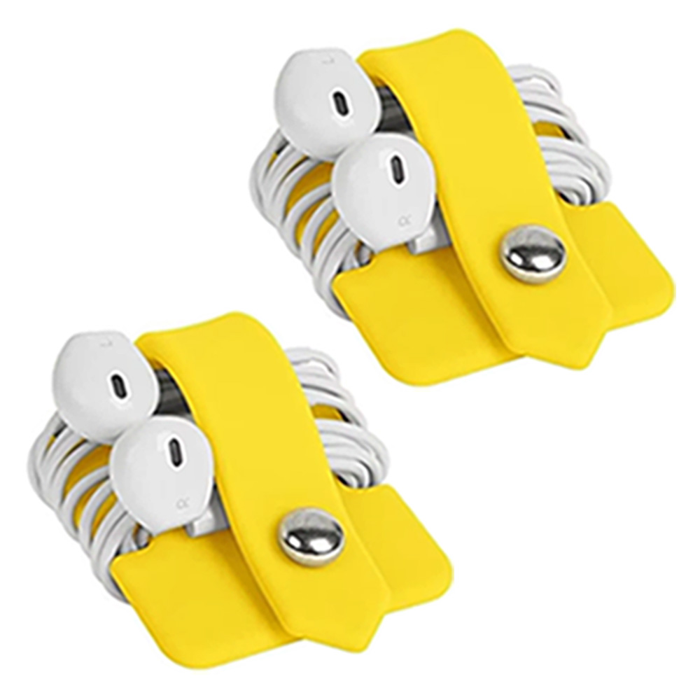 イヤホンコードホルダー 2個セット 有線イヤホン コードクリップ