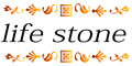 天然石卸問屋lifestone ロゴ