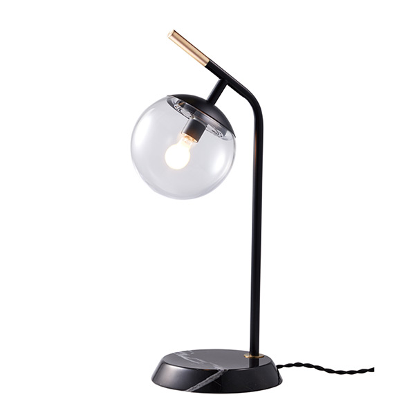 デスクランプ おしゃれ ブリス Bliss mini テーブルランプ ランプ ライト LED 白熱球 タッチスイッチ  真鍮 大理石 アートワークスタジオ AW-0629｜lifestyle-funfun｜02