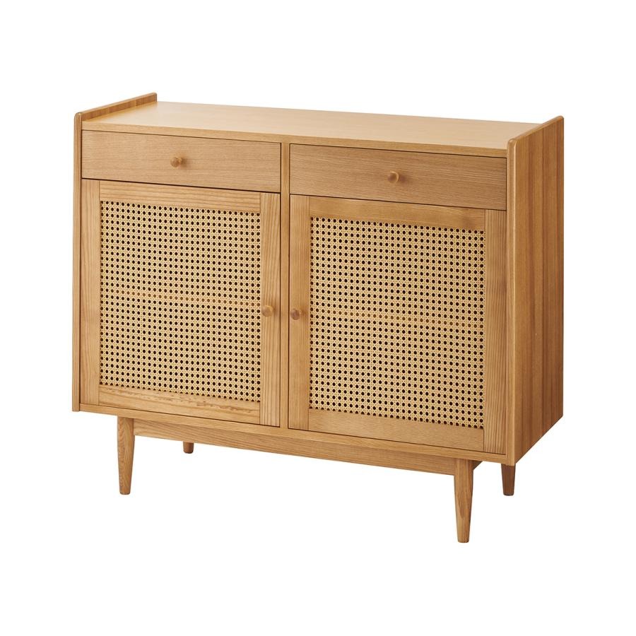 美品】【3/3まで限定値下げ】北欧風 ナチュラル木製キャビネット