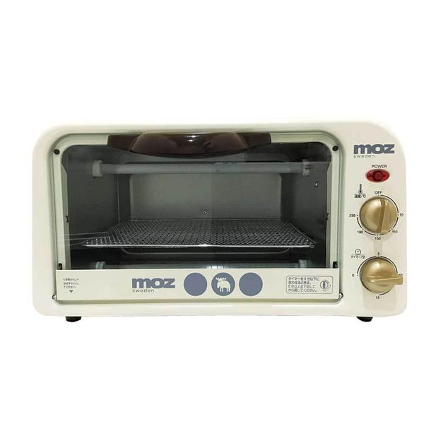 moz トースター オーブントースター おしゃれ 2枚 コンパクト