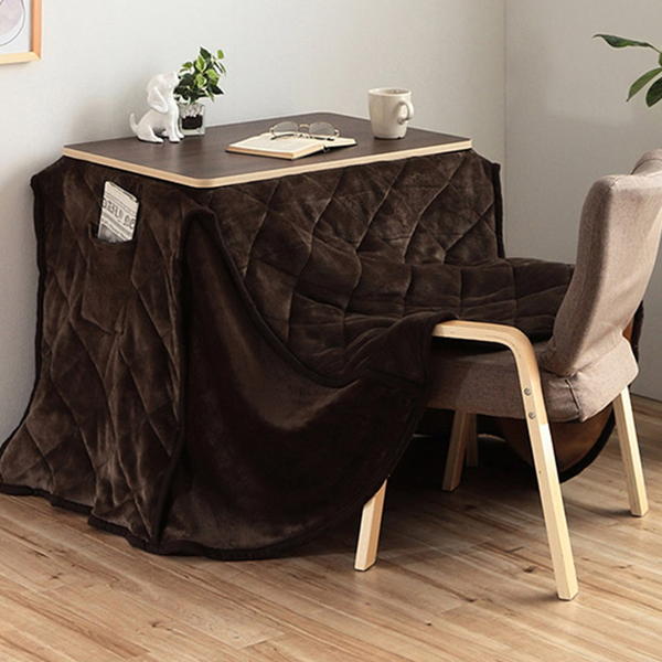 家具調木製こたつ台 テーブル 選べる2色展開 80×80×36cm