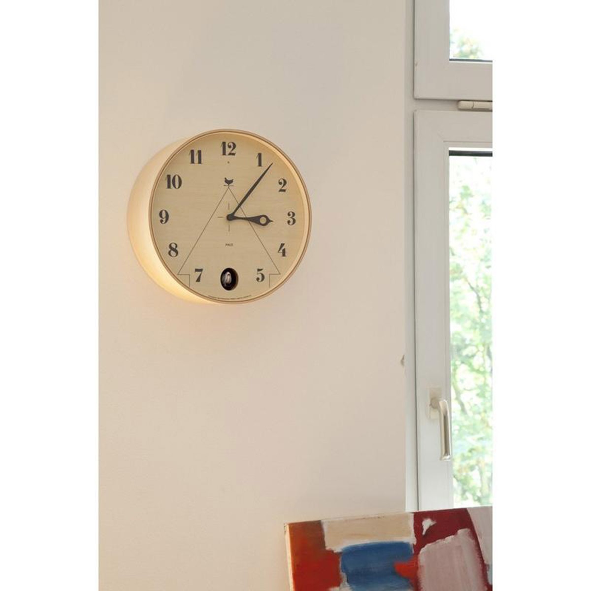 壁掛け時計 おしゃれ 時計 かっこう カッコー時計 壁掛け Lc11 09 新生活 掛け時計 ウォールクロック デザイナーズ オシャレ シンプル ハト 時計 木製 インテリア ナチュラル パーチェ 見やすい 北欧 はと時計 Pace レムノス