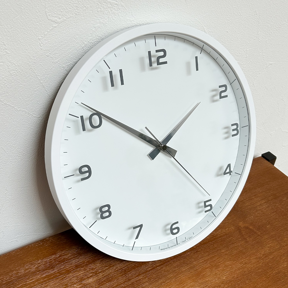 Lemnos 壁掛け時計 時計 nine clock ナイン クロック 電波 電波