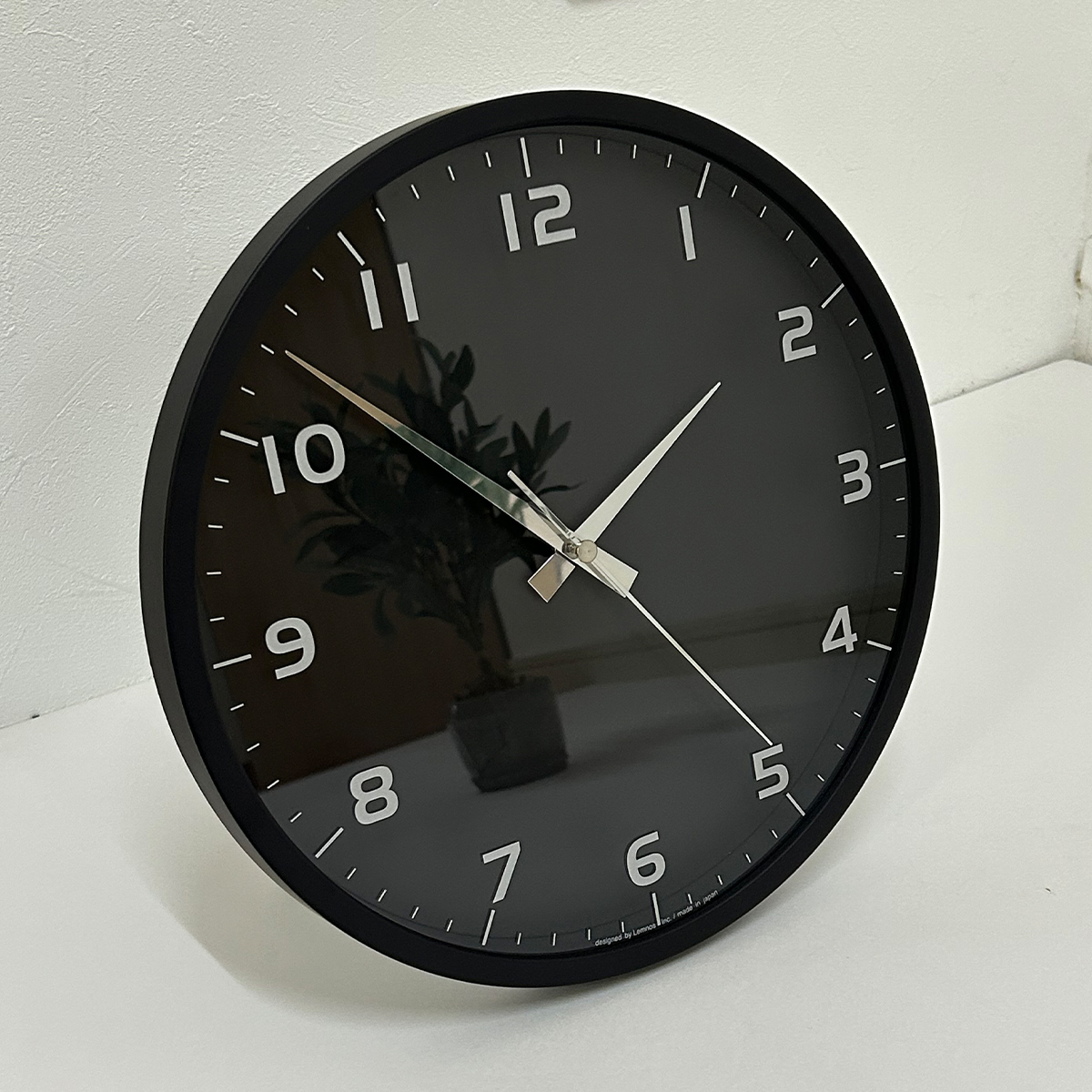 Lemnos 壁掛け時計 時計 nine clock ナイン クロック 電波 電波