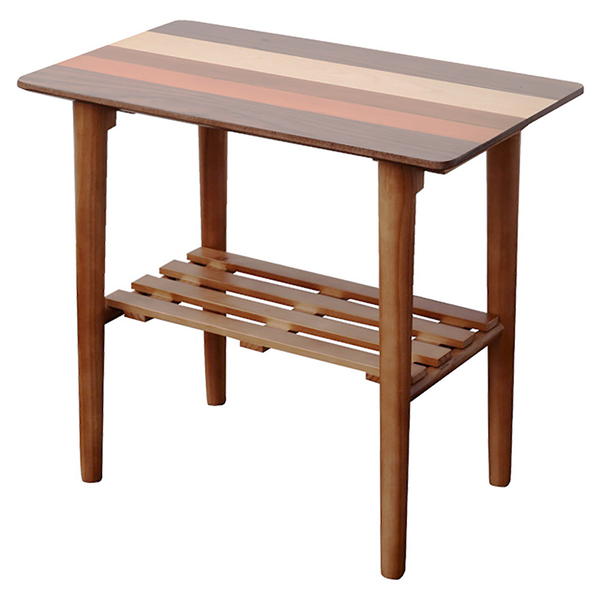 サイドテーブル 北欧 おしゃれ 収納 ベッドサイドテーブル 木製 コーヒーテーブル ソファ ベッド ...
