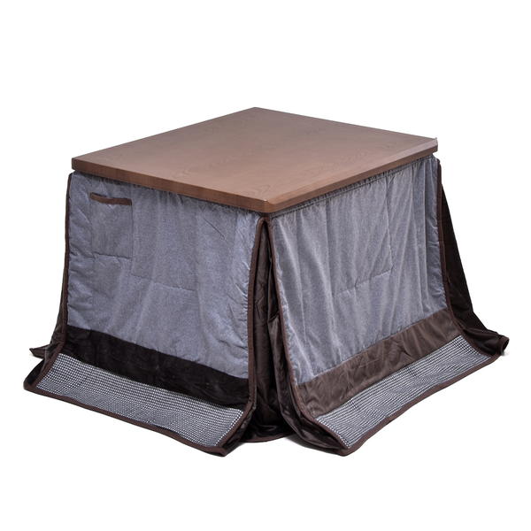 2人掛け 90×75cm ダイニングこたつ 大川家具通販リラックス本店,ダイニングこたつ 4点セット 幅90