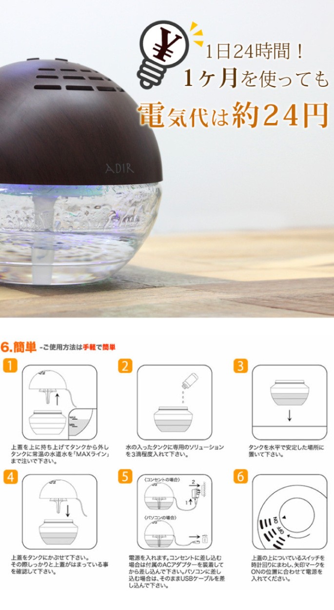 ADIR 空気洗浄機セルバＬ 11