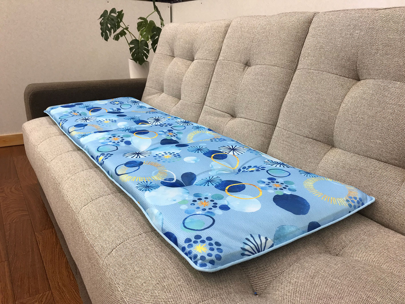 クッション・座布団 yuukno クッション 冷感 長い ロングクッション ベンチ 座布団 ひんやり 車用