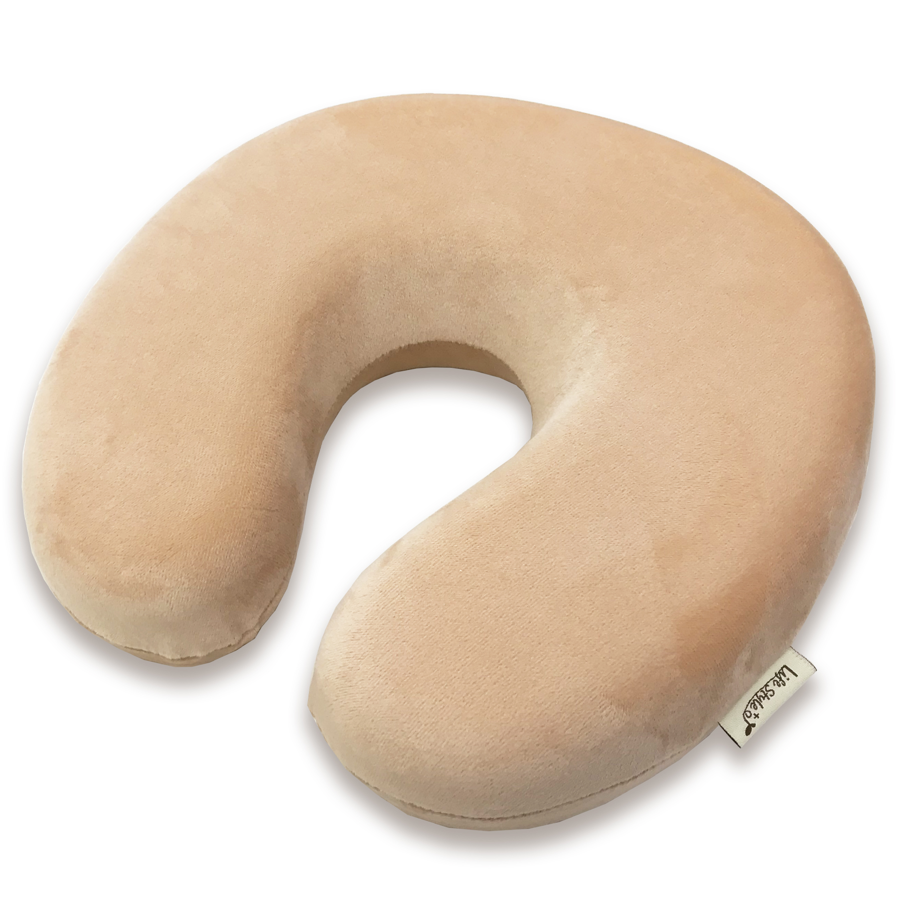 ネックピロー 低反発 ウレタン 首 旅行 キャンプ 運転 観劇 28×28×8