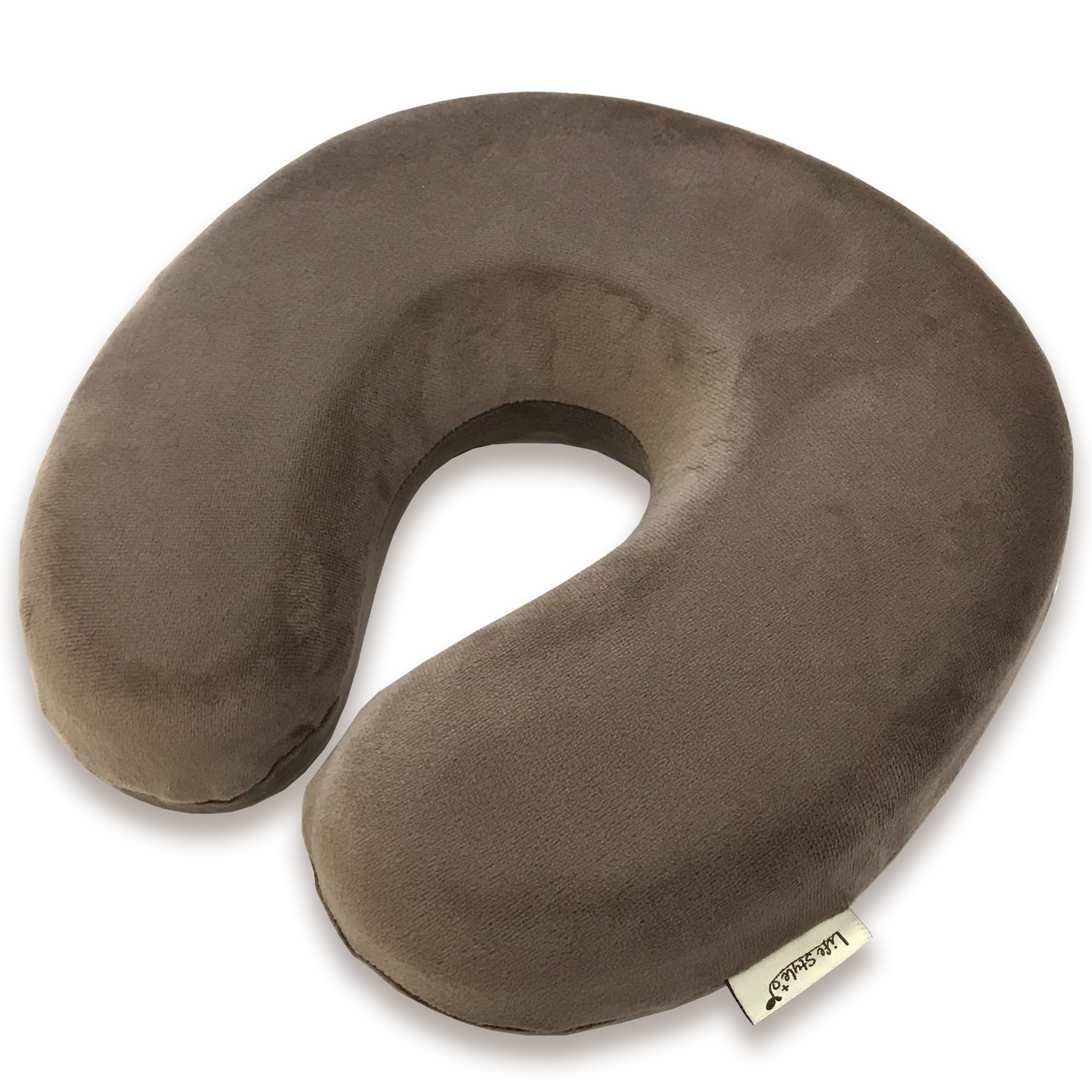 ネックピロー 低反発 ウレタン 首 旅行 キャンプ 運転 観劇 28×28×8