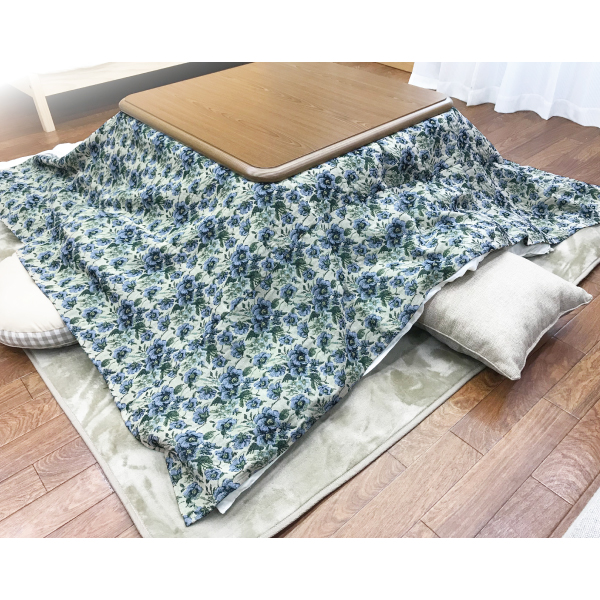 こたつ こたつ布団カバー フリークロス 正方形 長方形 180×180 180×230