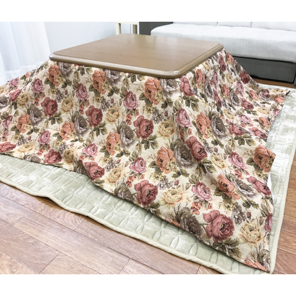 こたつ こたつ布団カバー フリークロス 正方形 長方形 180×180 180×230