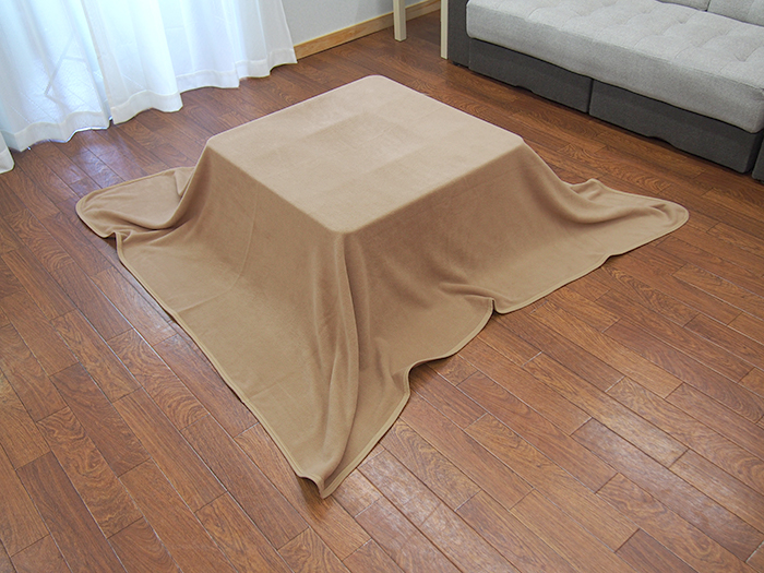 こたつ中掛け毛布ポリエステル100%長方形 こたつ毛布 中掛け毛布 長方形 185×235 洗える 無地 フリース