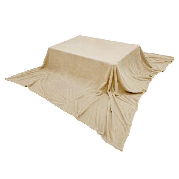 こたつ 中掛け毛布 長方形 185×235 洗える マイクロファイバー 軽量 無地 3サイズ対応 あったか ブランケット 省エネ 節電 冬の寒さ対策 | ブランド登録なし | 02