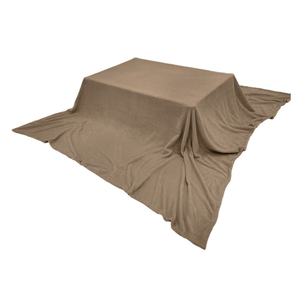 こたつ 中掛け毛布 長方形 185×235 洗える マイクロファイバー 軽量