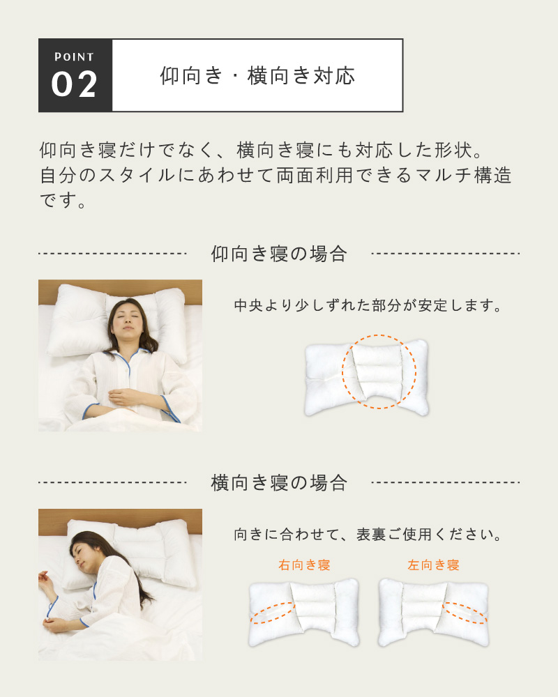 枕 まくら ピロー 大きめ 頸椎安定 チョイスピロー チョイスホテルズ