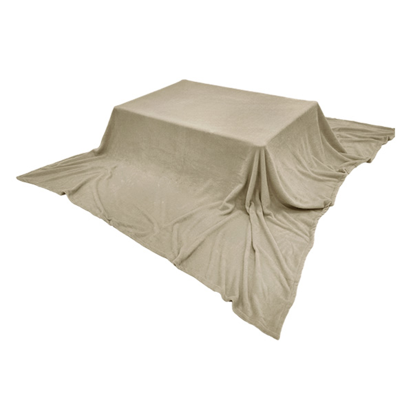 こたつ 中掛け毛布 長方形 185×235 洗える マイクロファイバー 軽量