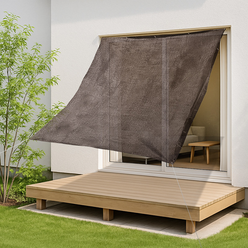 日よけ シェード 正方形 200×200 サンシェード 日よけシート 庭 プール