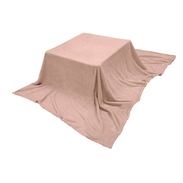 こたつ 中掛け毛布 正方形 185×185 洗える マイクロファイバー 軽量