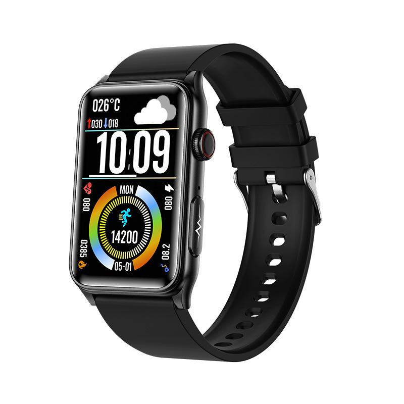 スマートウォッチ「糖値 体組成 血液成分分析」ECG心電図 血中脂質 尿酸値 bluetooth5.3通話 血圧 体温 心拍数 血中酸素 音楽制御 睡眠監視 歩数計 2026新登場の画像