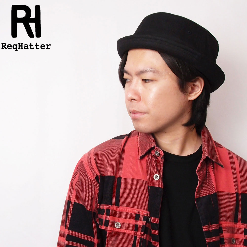 帽子 ハット メンズ レディース ReqHatter レックハッタ? コットン ポークパイハット RH308 | ReqHatter | 01