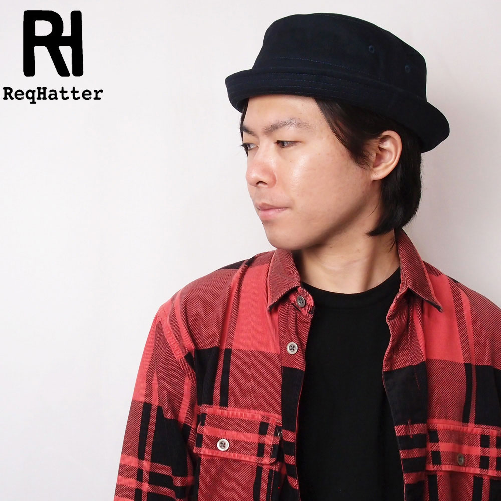 帽子 ハット メンズ レディース ReqHatter レックハッタ? コットン ポークパイハット RH308 | ReqHatter | 03