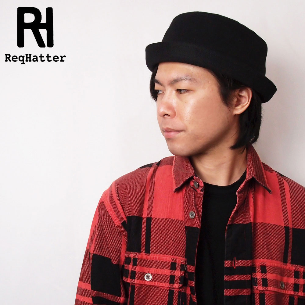 帽子 ハット メンズ レディース ReqHatter レックハッタ? スウェットポークパイハット フリーサイズ RH309 | ReqHatter | 01