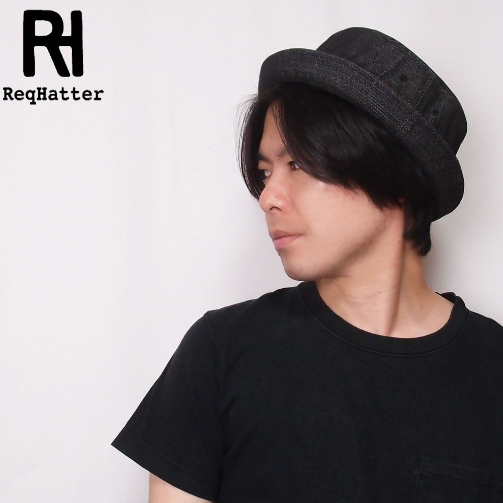 帽子 ハット メンズ レディース ReqHatter レックハッタ? デニム ポークパイハット フリーサイズ RH305 | ReqHatter | 02