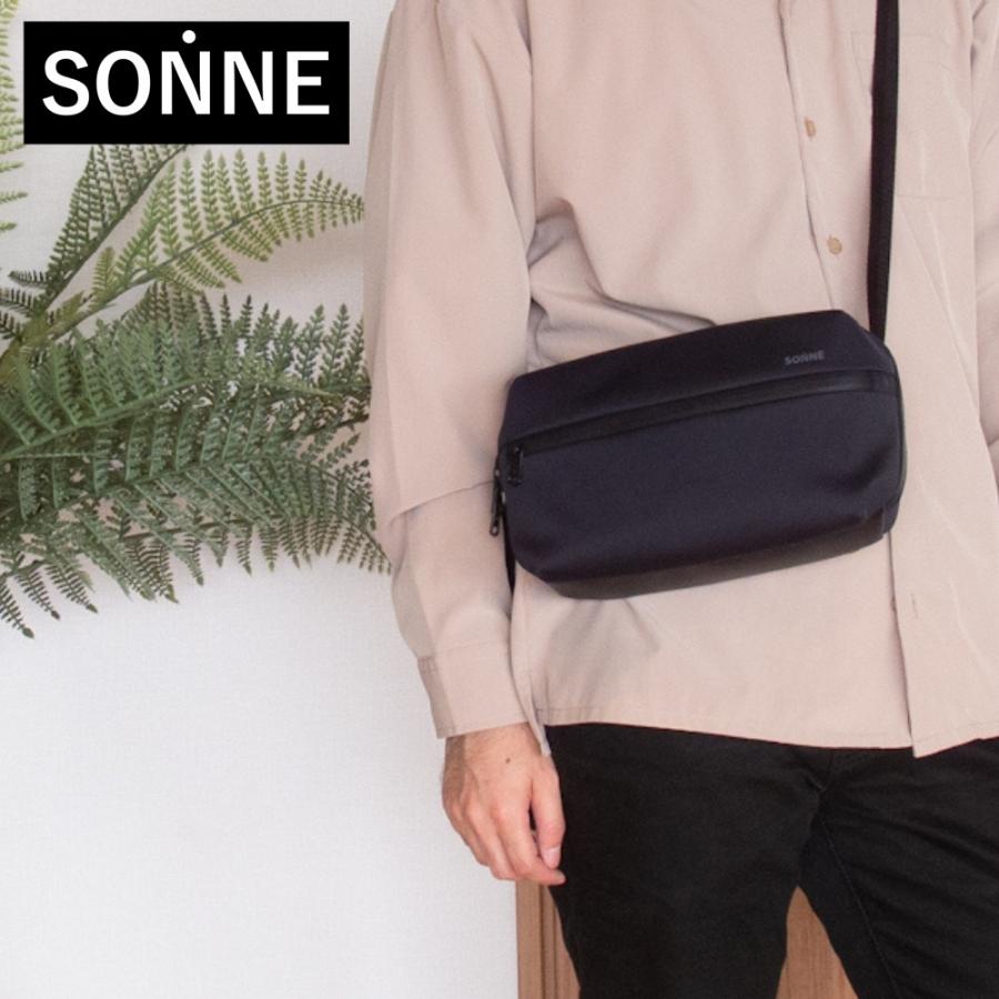 SONNE（ゾンネ） バッグ ボディバッグ メンズ レディース 撥水ナイロン