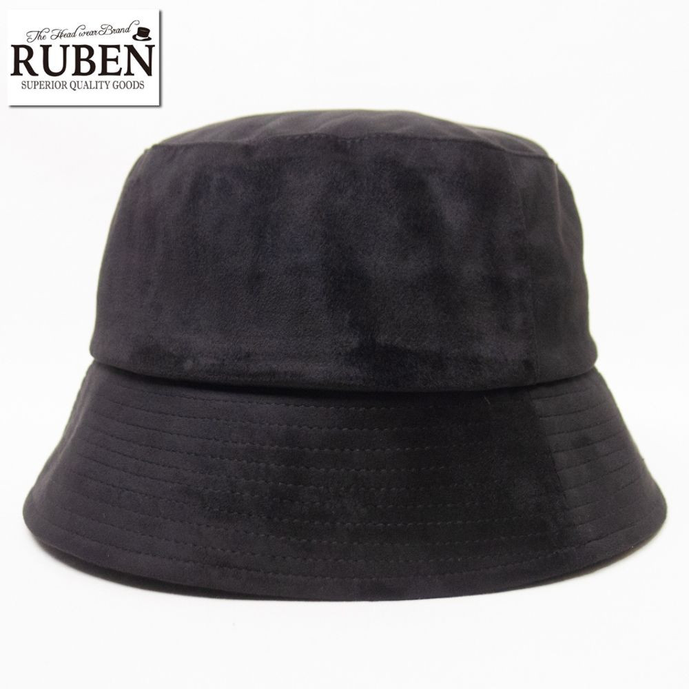 帽子 ハット メンズ レディース RUBEN ルーベン エコスエード バケットハット RUS2236 | Ruben | 01