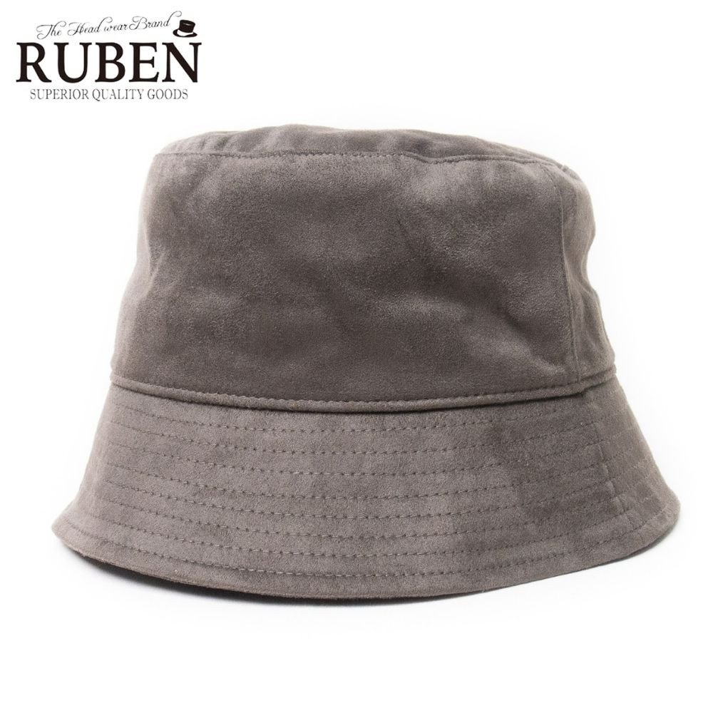 帽子 ハット メンズ レディース RUBEN ルーベン エコスエード バケットハット RUS2236 | Ruben | 03