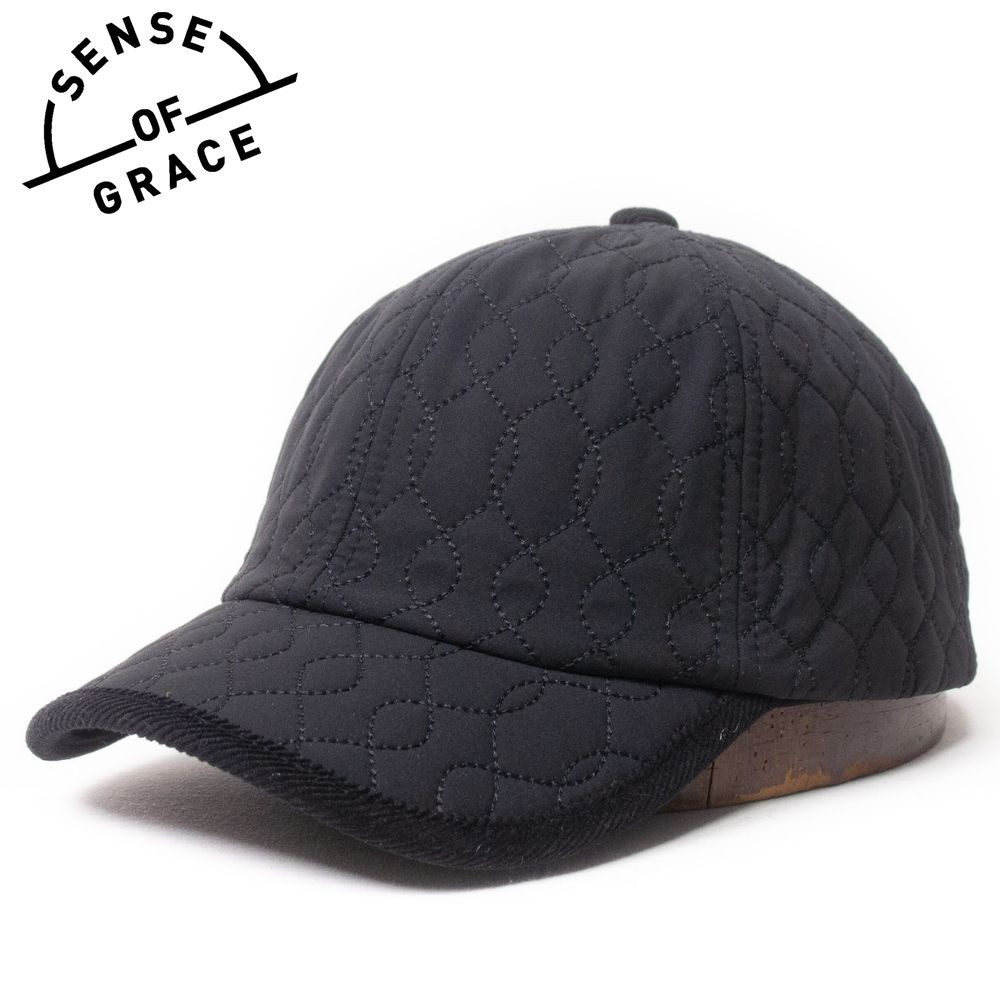 帽子 キャップ メンズ レディース SENSE OF GRACE キルティングキャップ フリーサイズ FWC312F | Sense of Grace | 01