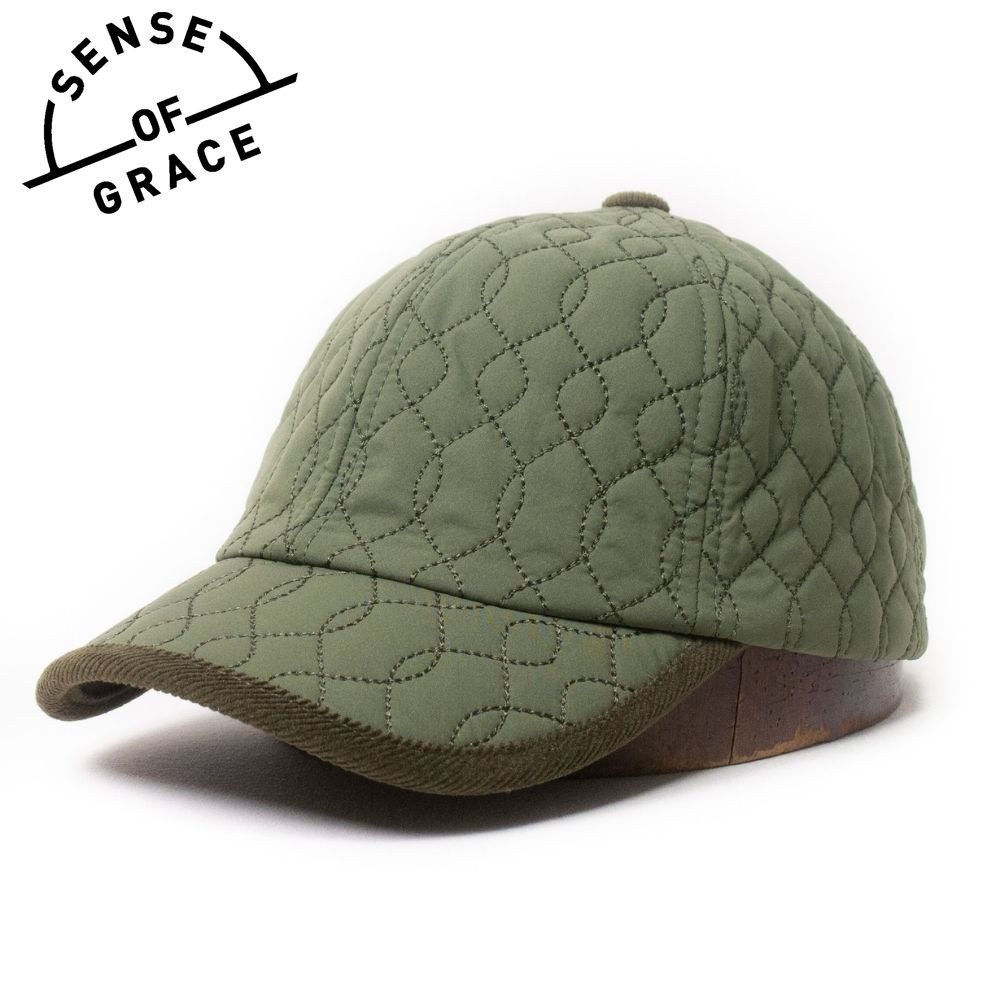 帽子 キャップ メンズ レディース SENSE OF GRACE キルティングキャップ フリーサイズ FWC312F | Sense of Grace | 02