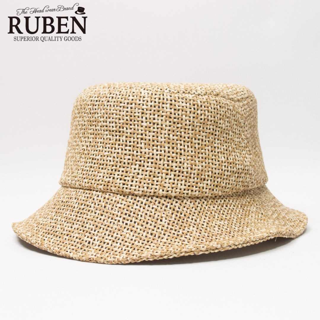 帽子 ハット メンズ レディース RUBEN ルーベン ミックスペーパーバケットハット RUS2216 | Ruben | 01