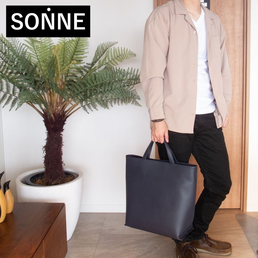 SONNE（ゾンネ） バッグ トートバッグ メンズ レディース PU 2WAY 