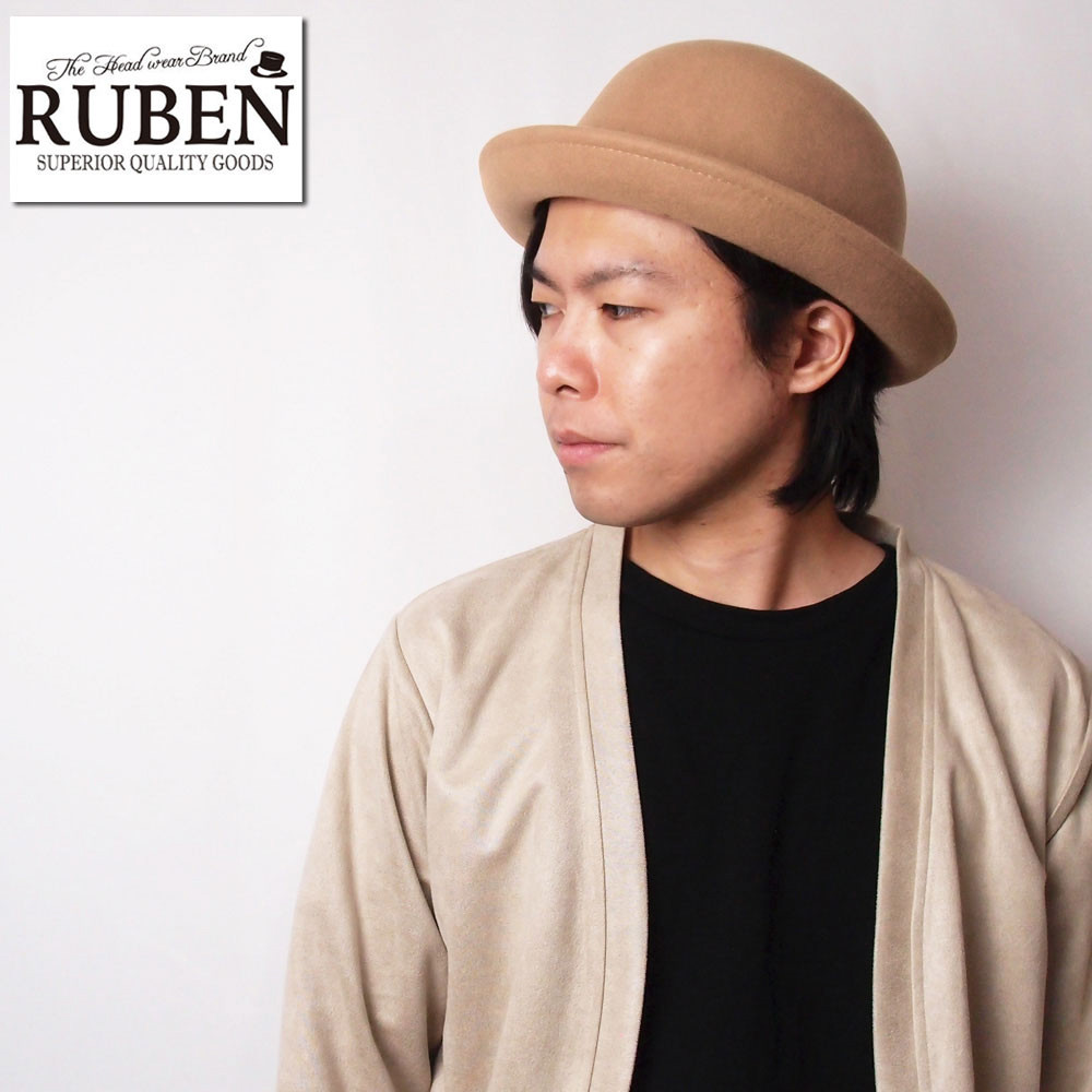 帽子 ハット メンズ レディース RUBEN ルーベン ウール ポケッタブル ボーラーハット RUS1167 | Ruben | 03