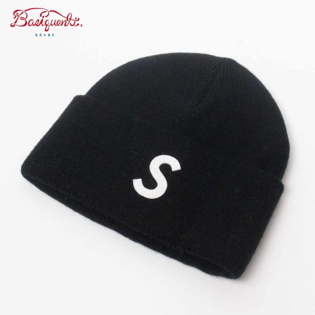 帽子 ニット帽 メンズ レディース Basiquenti ロゴワッペンニット帽 ワッチ BCD-Y42010 | Basiquenti | 01