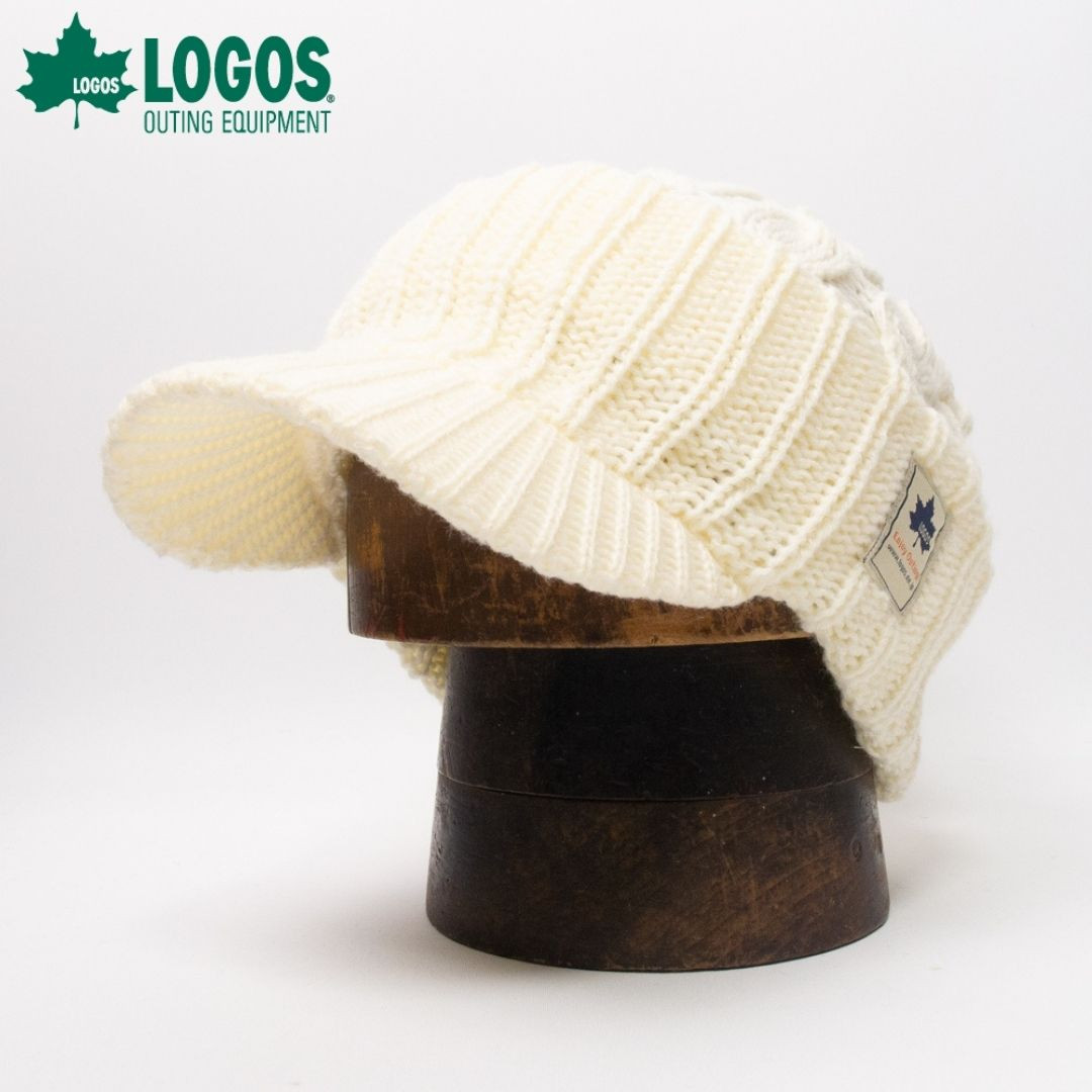 帽子 キャスケット メンズ レディース LOGOS ロゴス ケーブル編み ニットキャスケット LS6P207Z | LOGOS | 01