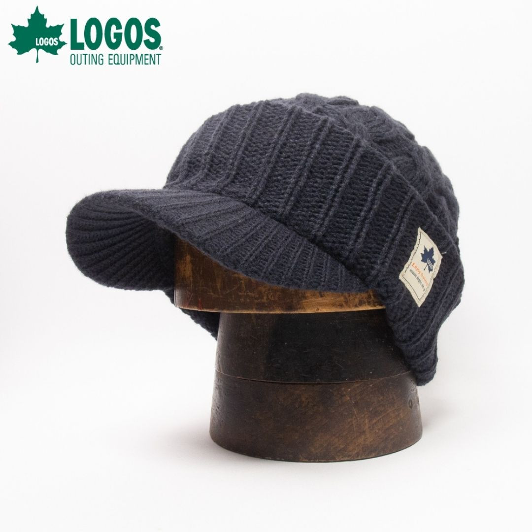 帽子 キャスケット メンズ レディース LOGOS ロゴス ケーブル編み ニットキャスケット LS6P207Z | LOGOS | 03