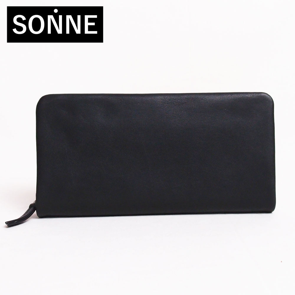 財布 メンズ レディース SONNE ゾンネ 長財布 ソフター ラウンドファスナー レザーロングウォレット soft001 | SONNE | 01
