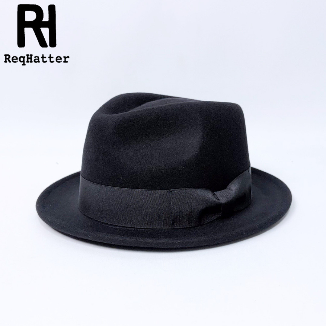 帽子 ハット メンズ レディース ReqHatter レックハッター オーストラリアウール 中折フェルトハット RH104 | ReqHatter | 01